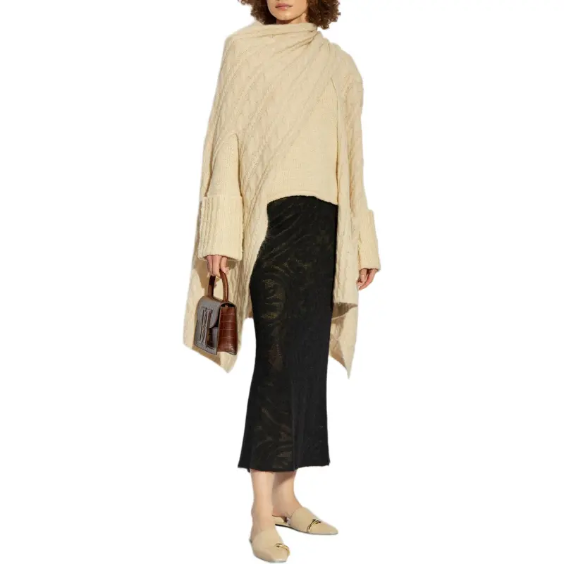 By Malene Birger Ribbed Cuff Knitwear-3