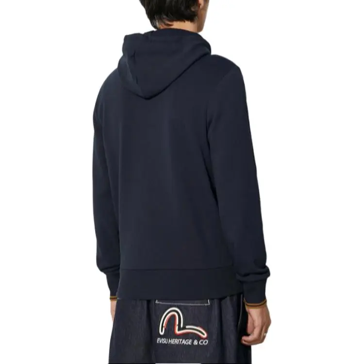 FRED PERRY Logo print Drawstring Hoodie-1
