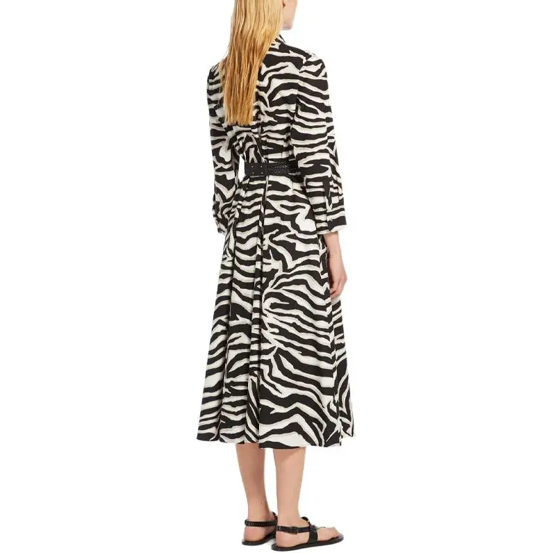 MaxMara Long Sleeved Dresses Women's Multicolor-3
