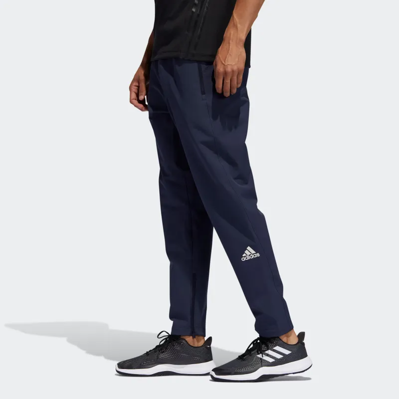 Adidas AEROREADY Knitted Sports Pants Men's Legend Ink-4