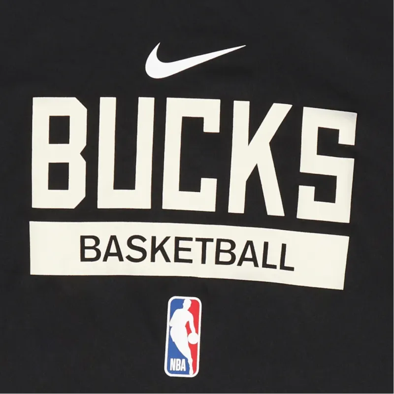 Nike Nba Milwaukee Bucks Practice Dri Fit L/S T shirt-2
