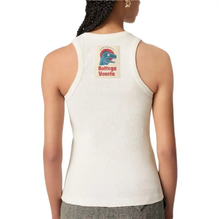Bottega Veneta Tank Top Women's Pink White-1