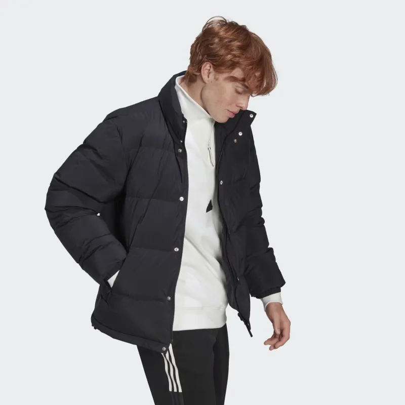 Adidas Down Jackets Men Black-4