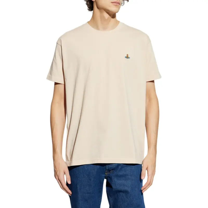 Vivienne Westwood Orb embroidered T shirt-1