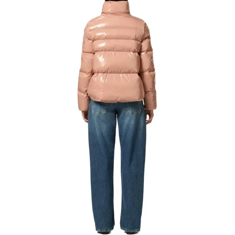 PINKO High Neck Padded Pea Jacket-3