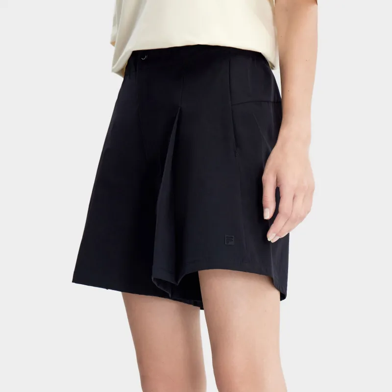 FILA Casual Shorts Women's Pitch Black-4