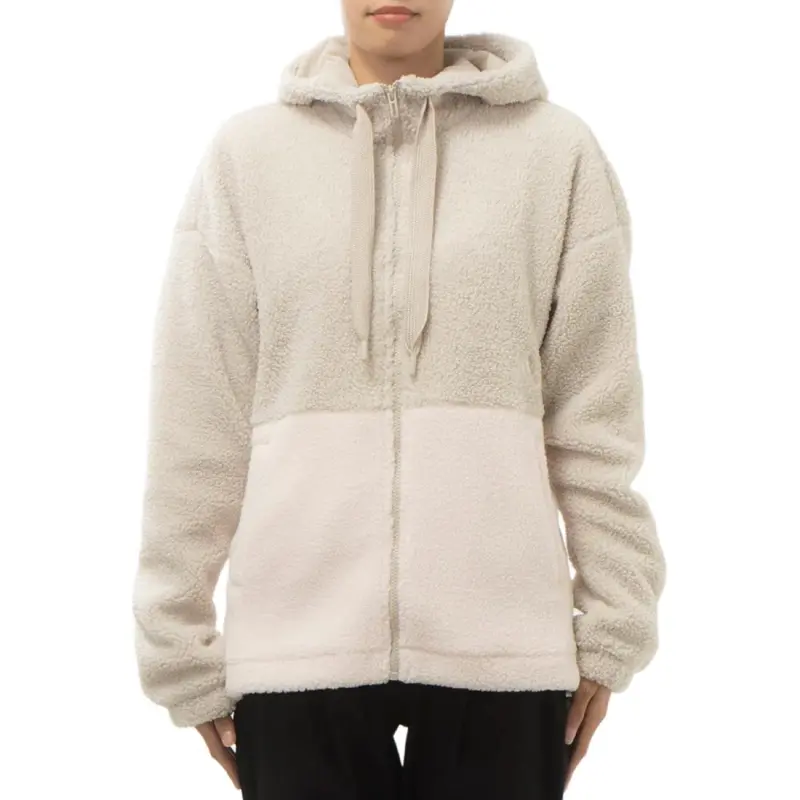 Adidas Velvet Jackets Women's Beige-4