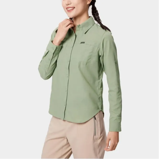 Columbia Shirts Women's Green-2