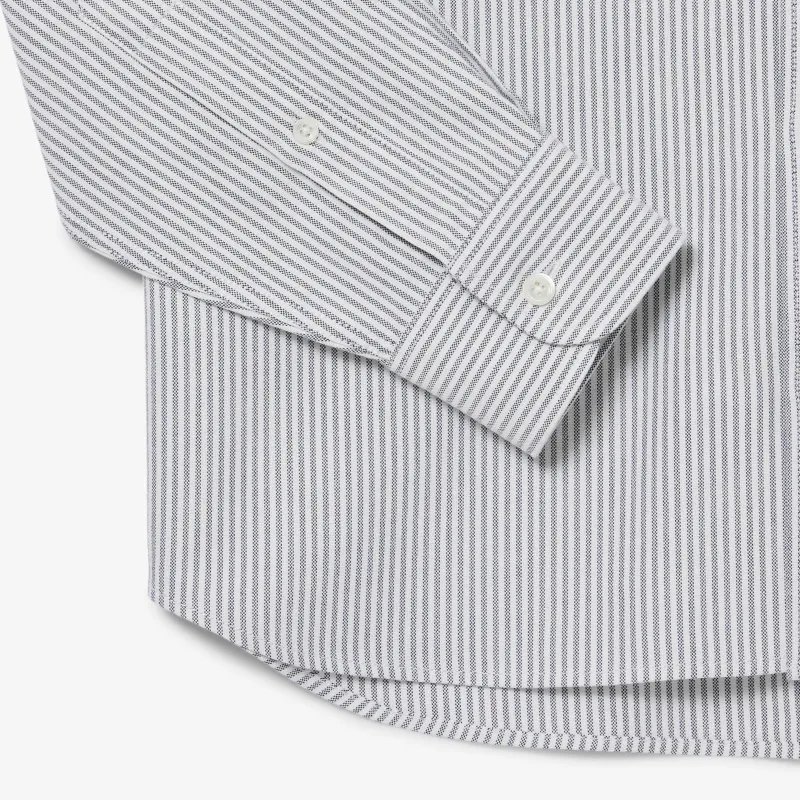 LACOSTE Shirts Men Blue Gray-2