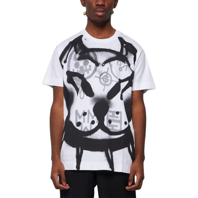 Givenchy Graffiti print Cotton T shirt-1