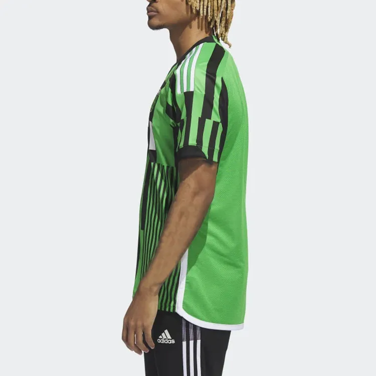 Adidas Free Shipping With AdiClub Austin Fc 23/24 Home Authentic Jersey-4