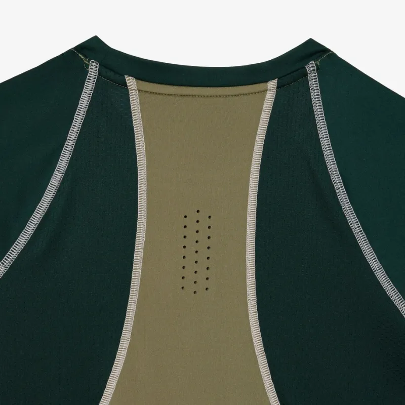 LACOSTE T Shirt Women's Khaki Green/Green-2