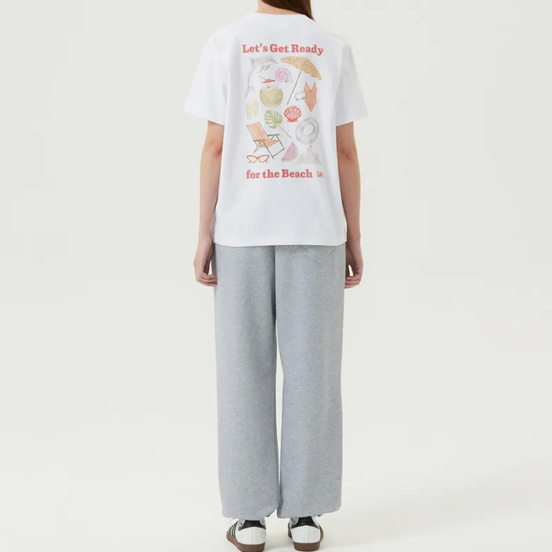 Lee Knitted Sweatpants Unisex Gray-3