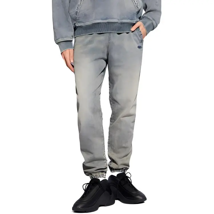 DIESEL D Lab Track High Waist Tapered Jeans-1