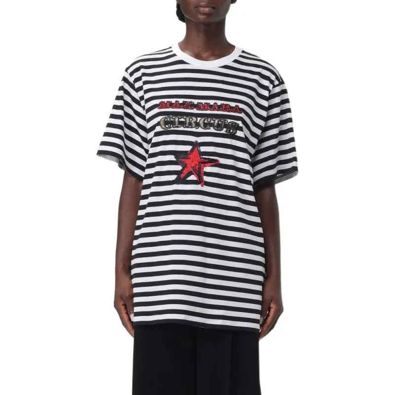 MaxMara Striped Crewneck T Shirt-2