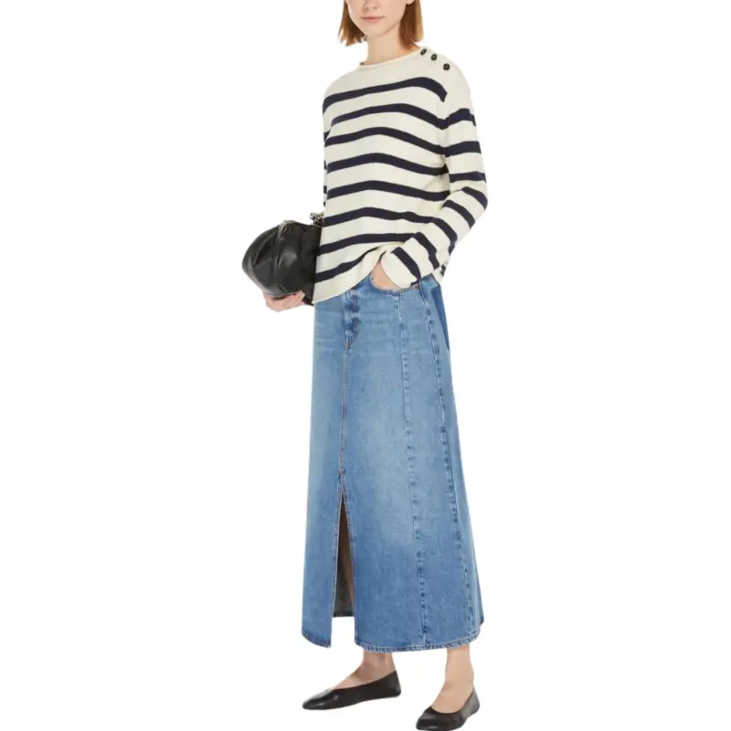 WEEKEND MaxMara Vibo Striped Crewneck Jumper-3