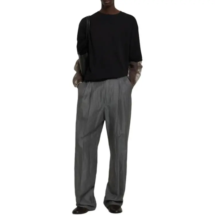 DRIES VAN NOTEN Hemal Layered Long Sleeved T Shirt-3
