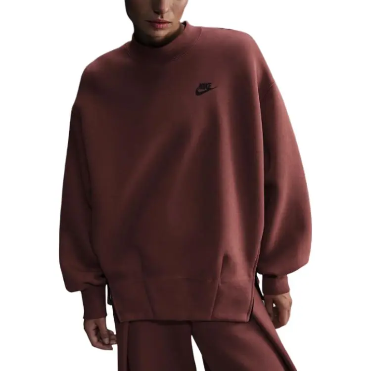 Nike Sportswear Tech Fleece Women's Oversized Crew Neck Sweatshirt-1
