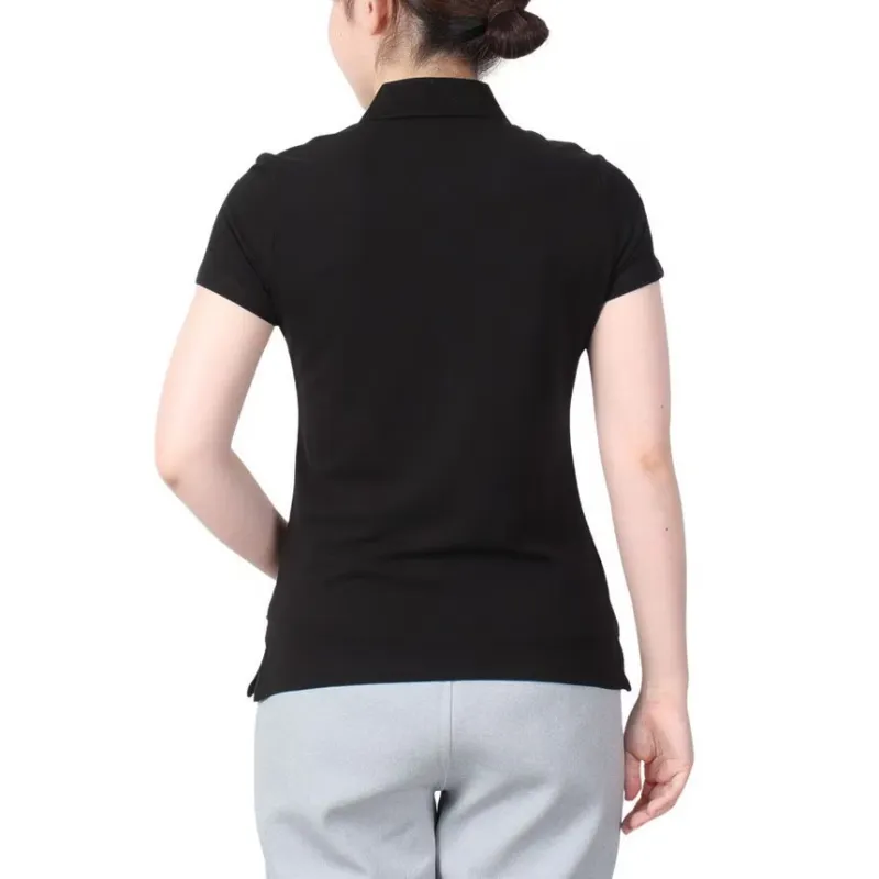 PUMA Essentials+ Polo Shirt Women's Black-2