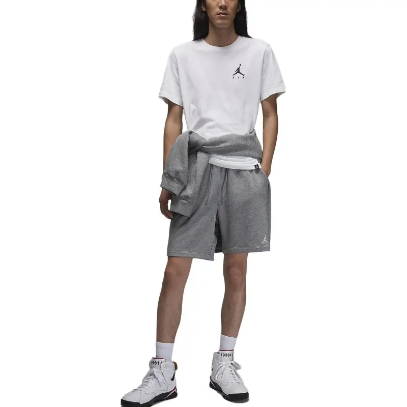 Jordan Casual Shorts Men Gray-2