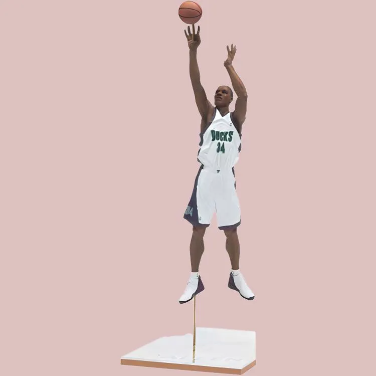 McFARLANE NBA Player Maikfan NBA Collection 2, Ray Allen, Scale Figure Action Figures-3