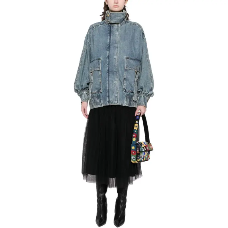Zimmermann Illustration Denim Jacket-1