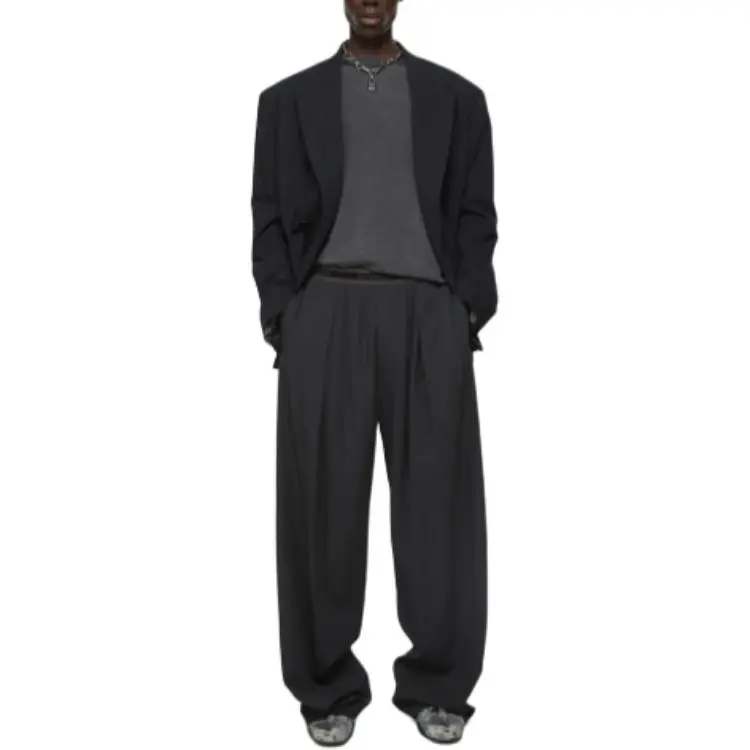 Acne Studios Logo tape Trousers-2