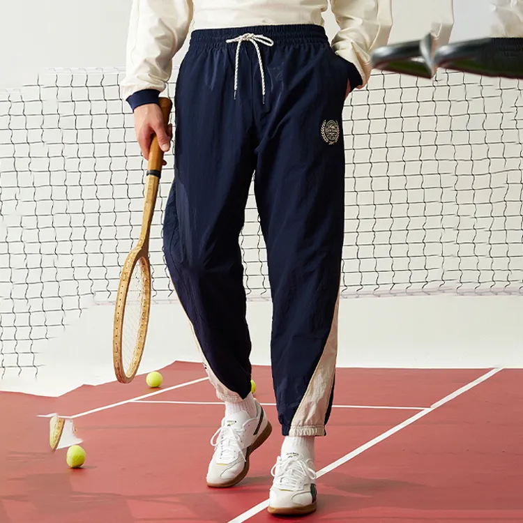 Reebok Casual Pants Unisex Navy Blue-2
