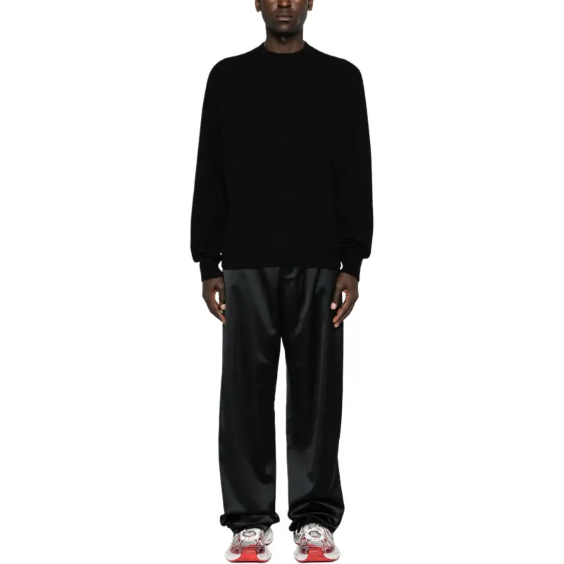 Balenciaga Drop shoulder Ribbed Jumper-1