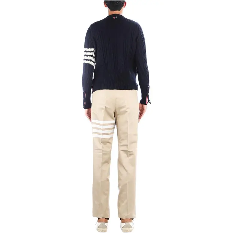 THOM BROWNE· Casual Pants Men's Brown-4