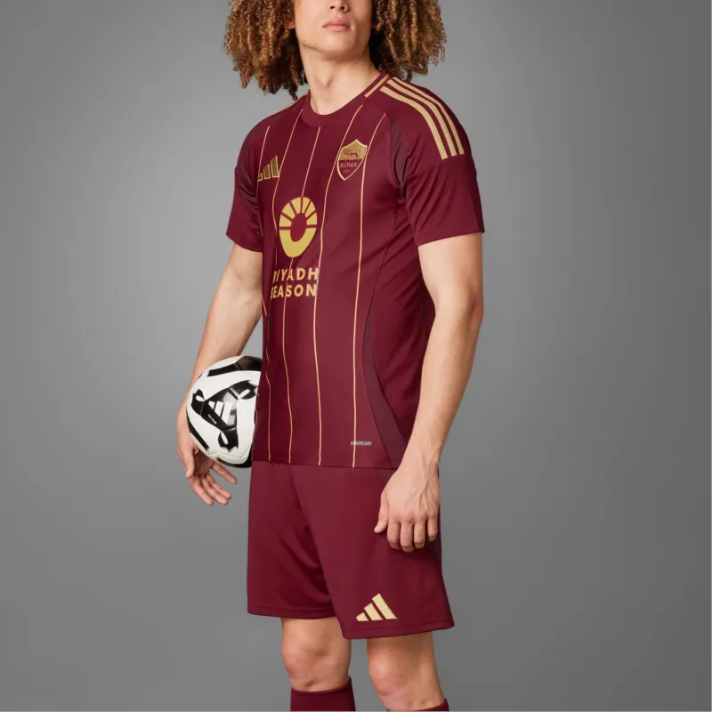 Adidas Free Shipping With AdiClub As Roma 24/25 Home Jersey-2