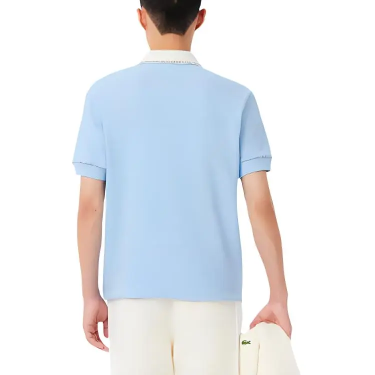 LACOSTE Polo Shirt Men's Light Blue-2
