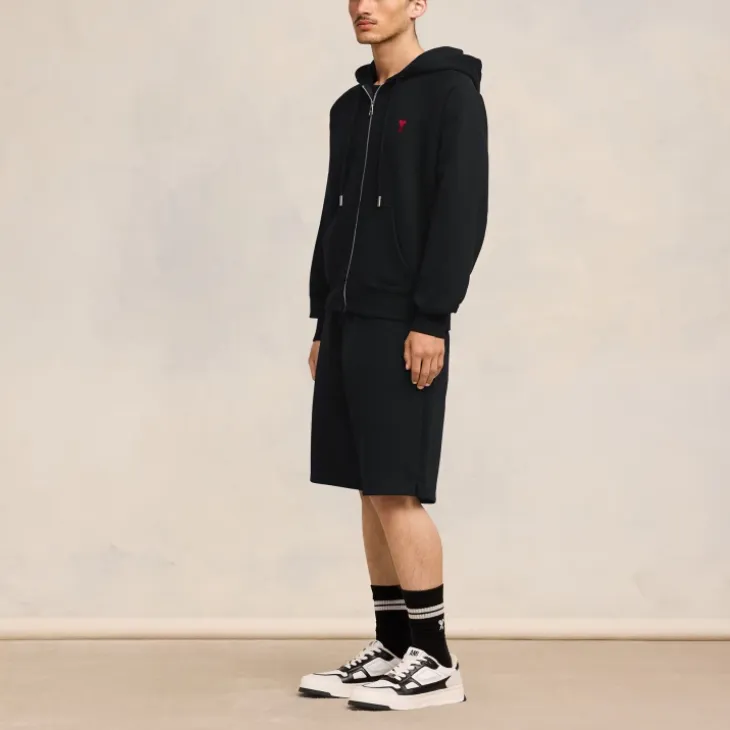 AMIPARIS Zipped Hoodie-1