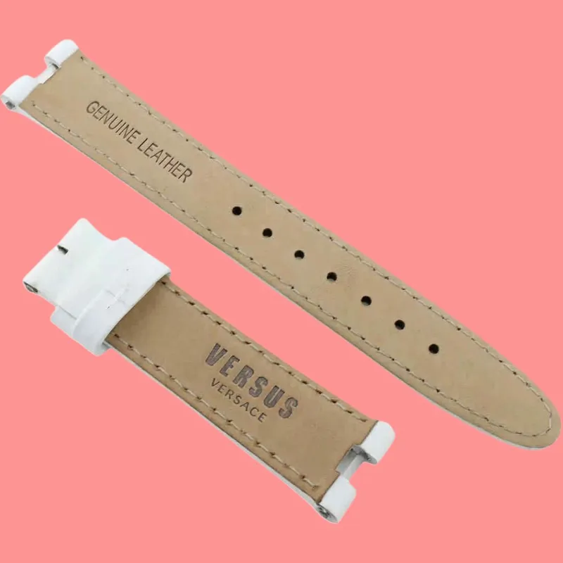 VERSUS Watch Band All Compatibility Leather Material-2