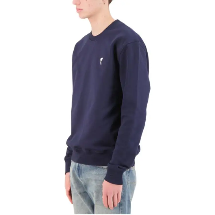 AMIPARIS Paris Ami De Coeur Logo Embroidered Crewneck Sweatshirt-2