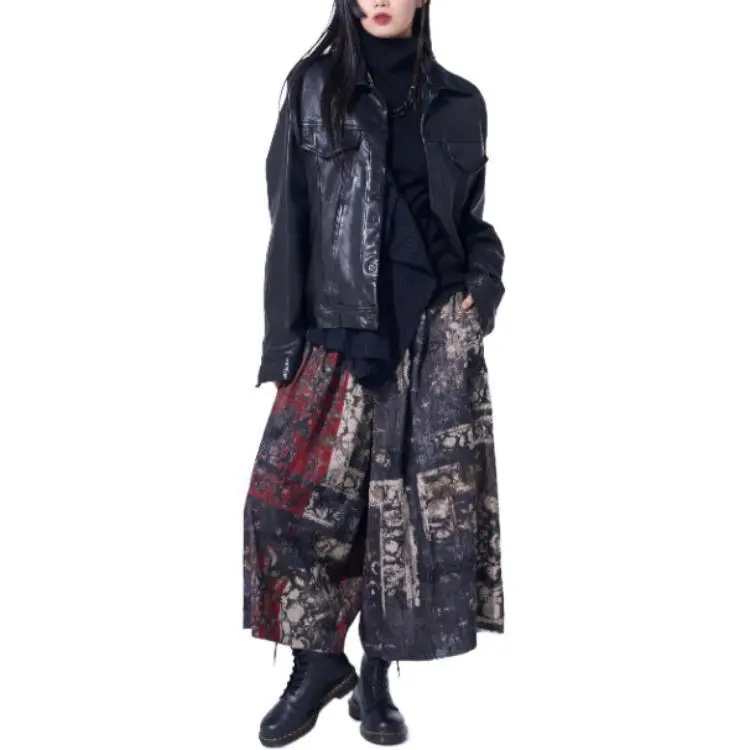 Yohji Yamamoto S'YTE FW24 Leather Jacket Unisex Black-5