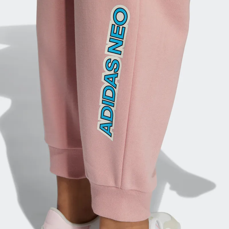 Adidas Neo Sports Pants Women's Purple Pink-4