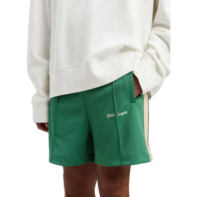 PALM ANGELS Logo Treck Shorts-4