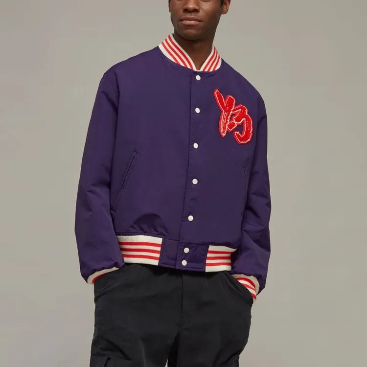 Y-3 Jackets Unisex Dark Purple-4