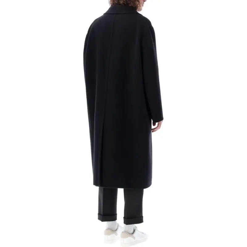 JIL SANDER Double Breasted Long Sleeved Coat-4