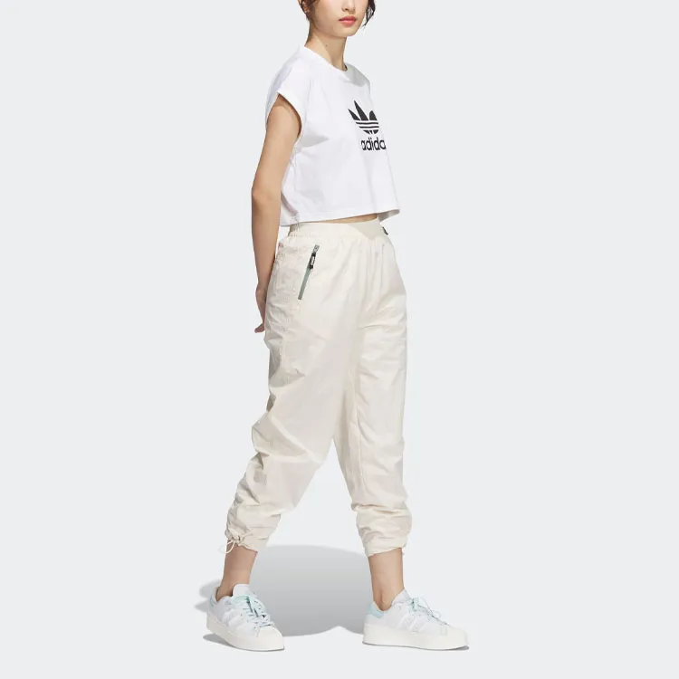 Adidas Originals Knitted Sweatpants Women's Wonder White-1