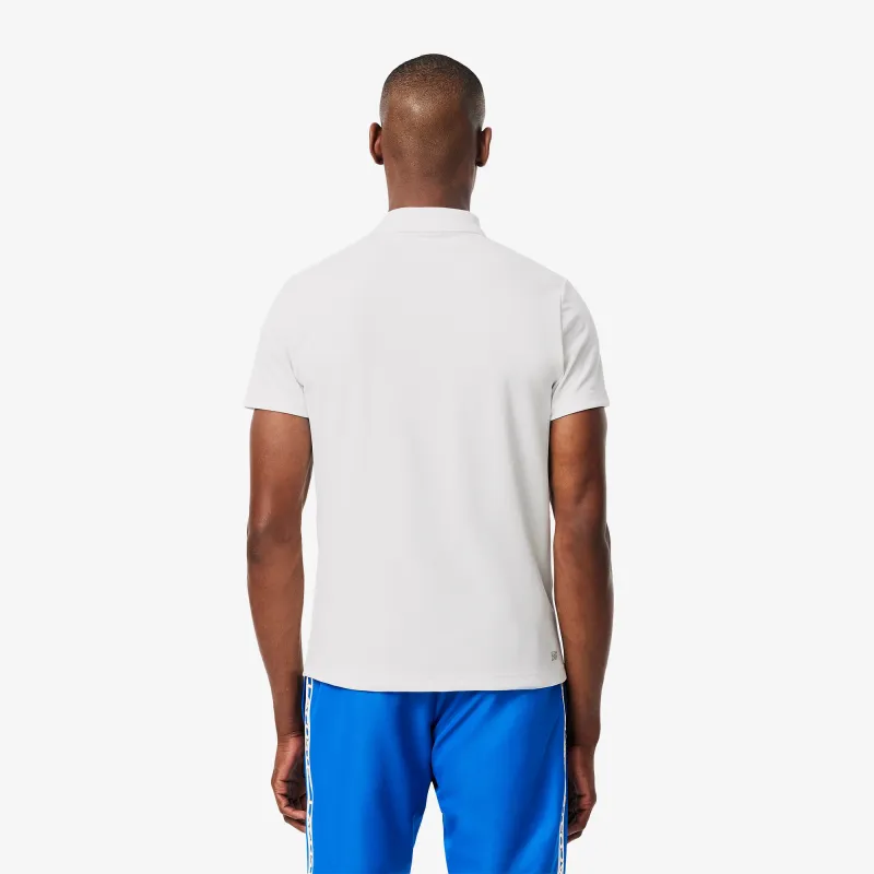 LACOSTE Polo Shirt Men's White/Blue-2