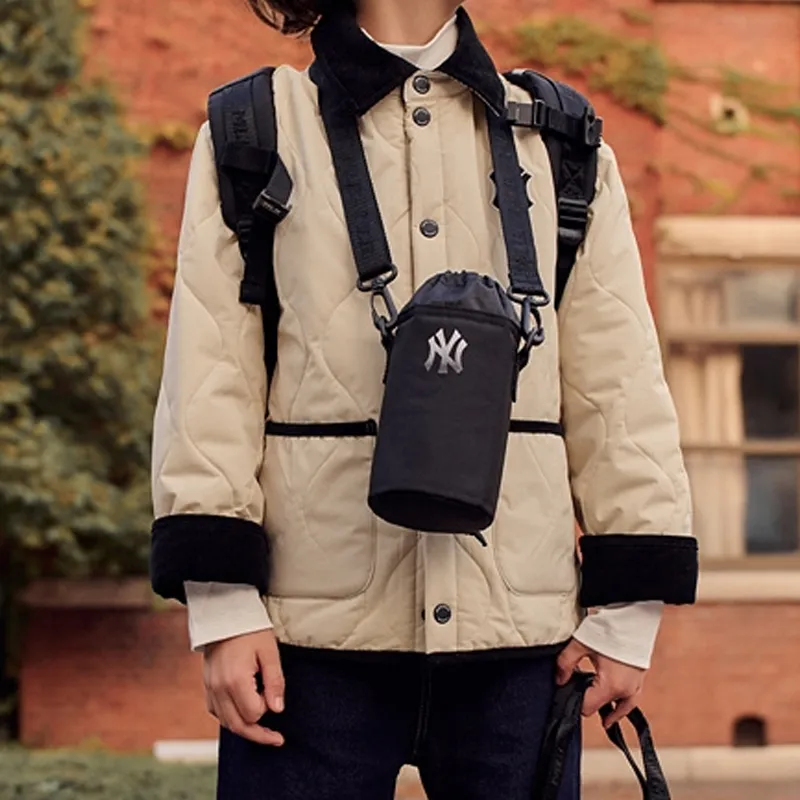 MLB Polyester Bucket Bags Shoulder Bag Crossbody Bag Regular Men's Black-5