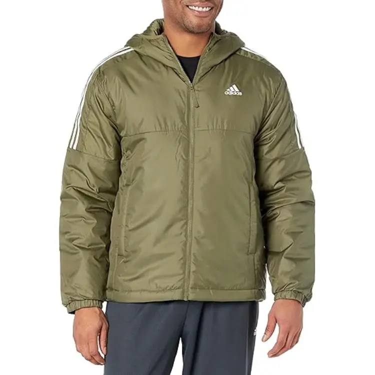 Adidas Essentials Jackets Men Olive-2