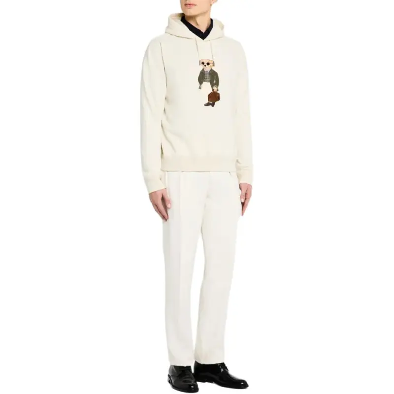 Ralph Lauren Purple Label Teddy Bear print Hoodie-2