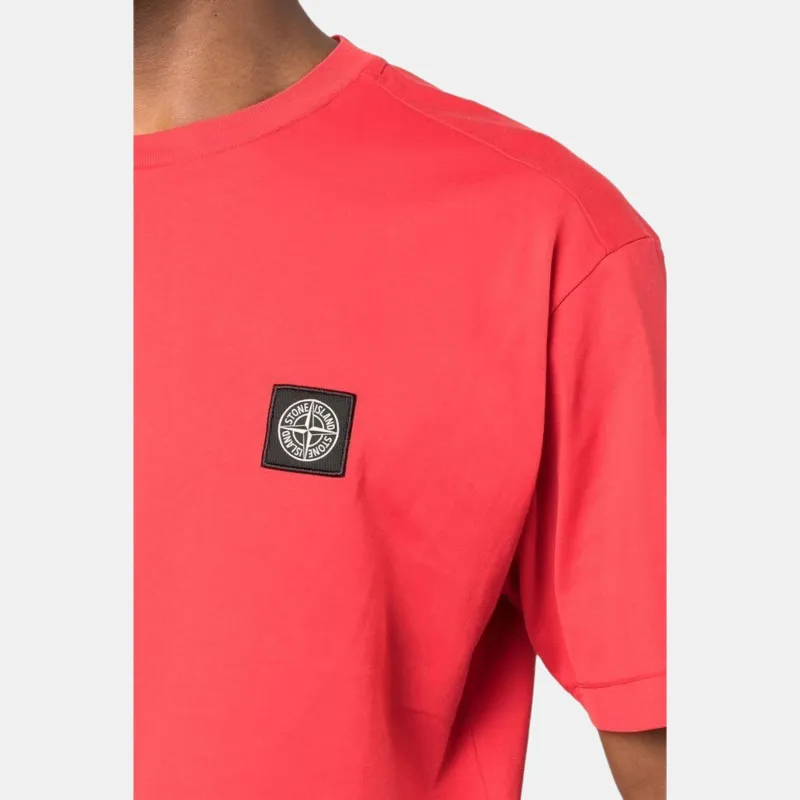 STONE ISLAND 60/2 Cotton Jersey Garment Dyed T Shirt-4