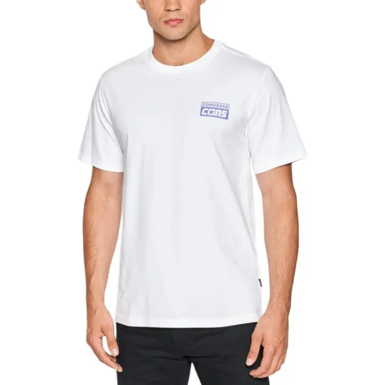 Converse CONS TEE T Shirt Men's White-2