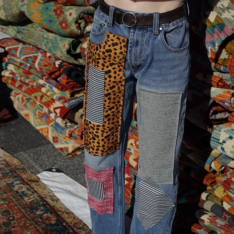 Round Two Jeans Unisex Denim Blue-3