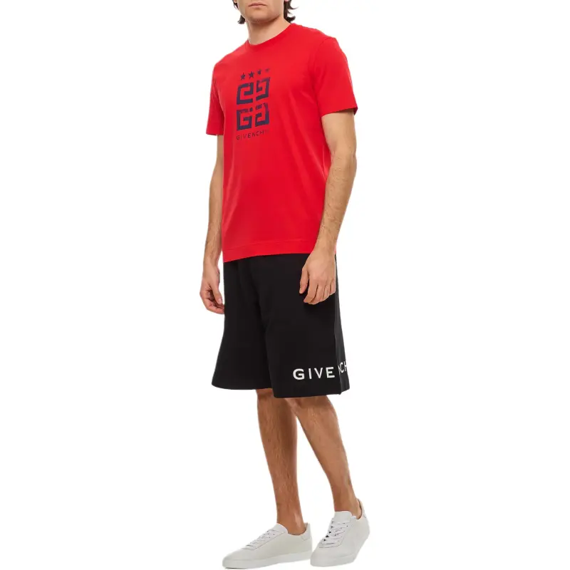 Givenchy T Shirts Men Red-4