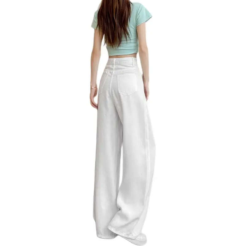 Concubine Zhu Jeans Women's White-5